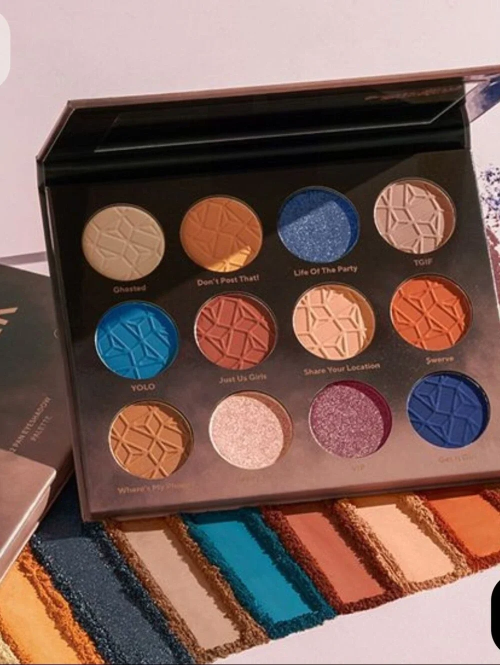 NEW~ Shades By Shan~ Living It Up After Dark ~ 12-Color Eyeshadow Palette